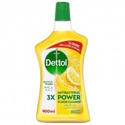 ديتول منظف الأرضيات x 3 أقوى برائحة الليمون 900 مل Dettol