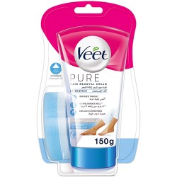 كريم فيت بيور لإزالة الشعر أثناء الاستحمام، لا مزيد من رائحة الأمونيا، مناسب للبشرة الحساسة، 150 جرام